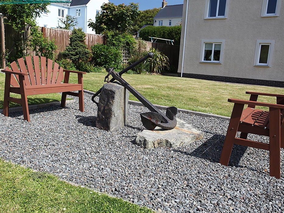 3 The Anchorage, Solva - communal back garden