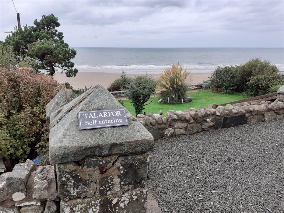 Safe off road parking with a magical view.