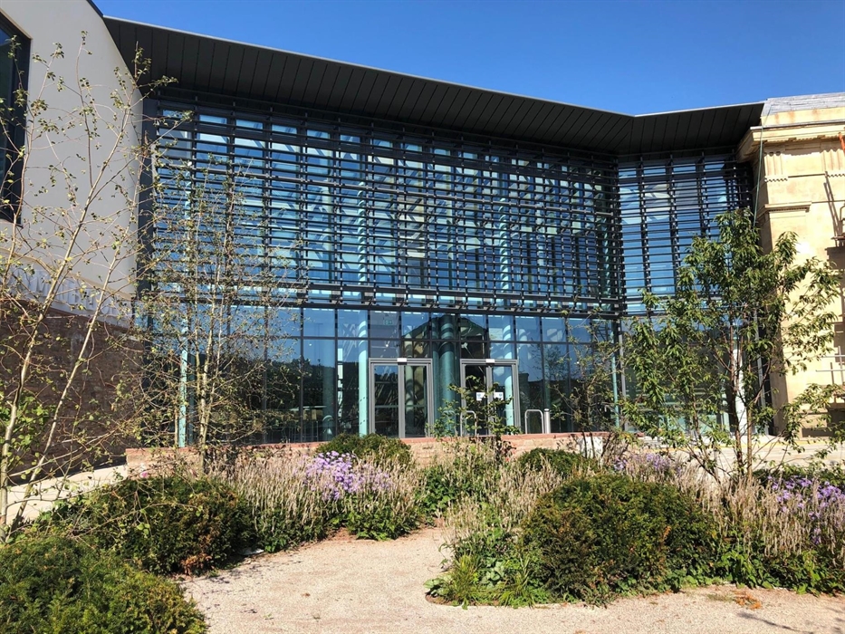 Entrance to y Gaer from the Captain's Walk Gardens