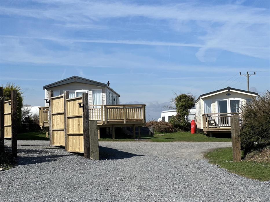 Entrance to our camping field.