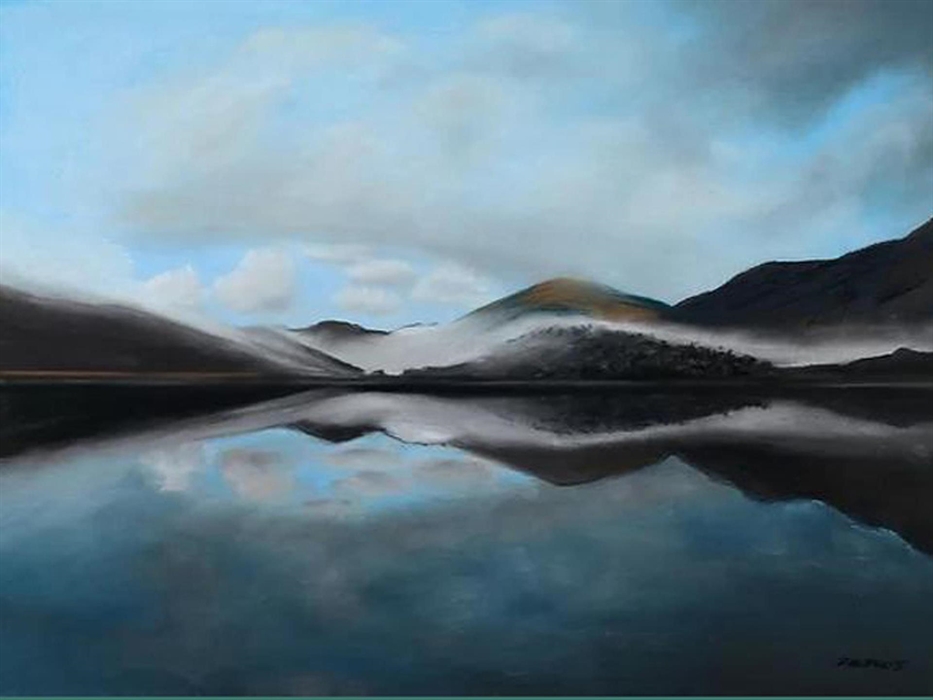 Llys Gwynant - North Wales - by Dave Roberts at Oriel Llanteglos Gallery, Llanteglos Estate, Llanteg, Pembrokeshire