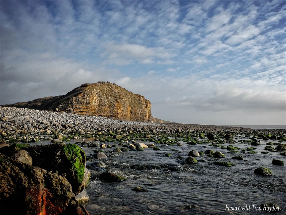 Llantwit Major’s beach, Cwm Colhuw, where there’s a café, great rock pools and easy access to the Wales Coast Path.