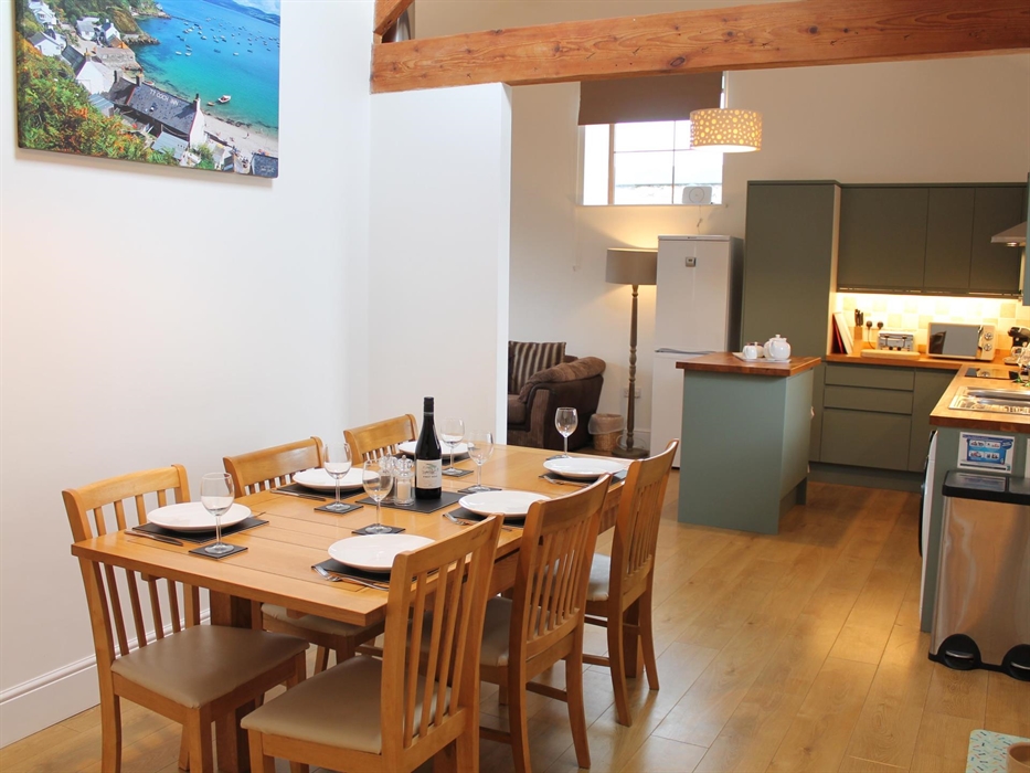 Spacious dining area for all the family