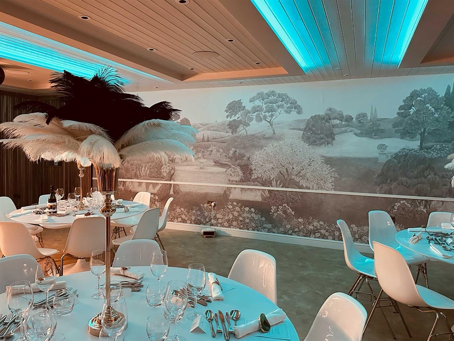 The Garden Room can be used for overflow dining, celebrating events and conference meetings.