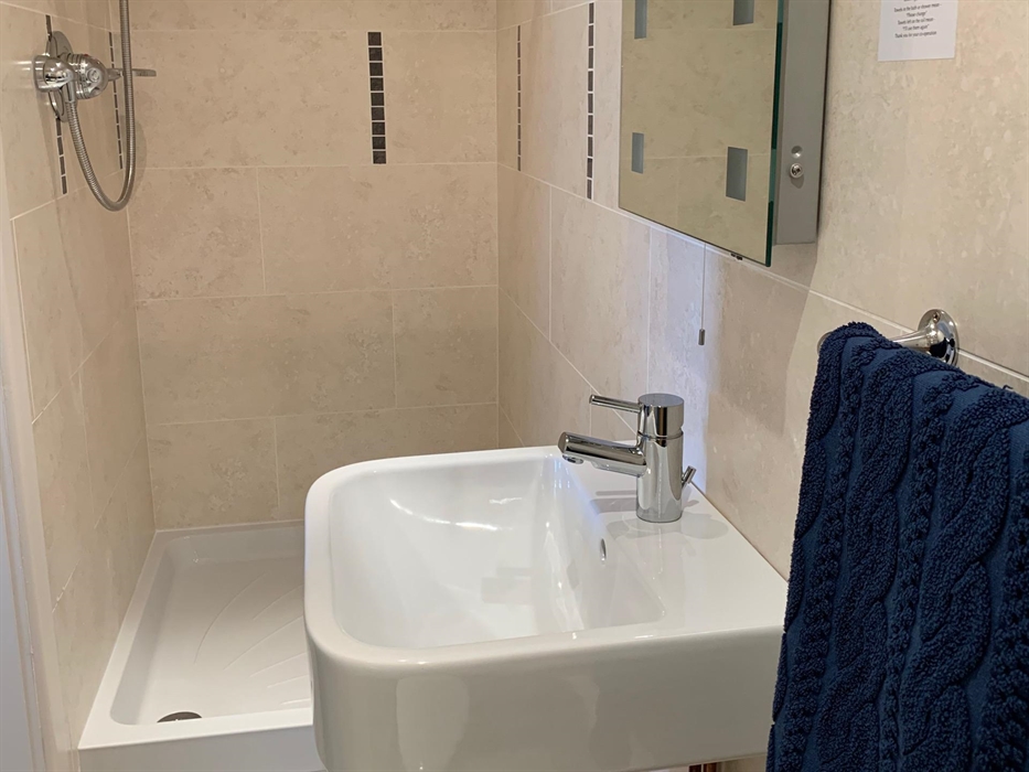 All three suites have private toilet, hand basin and shower.