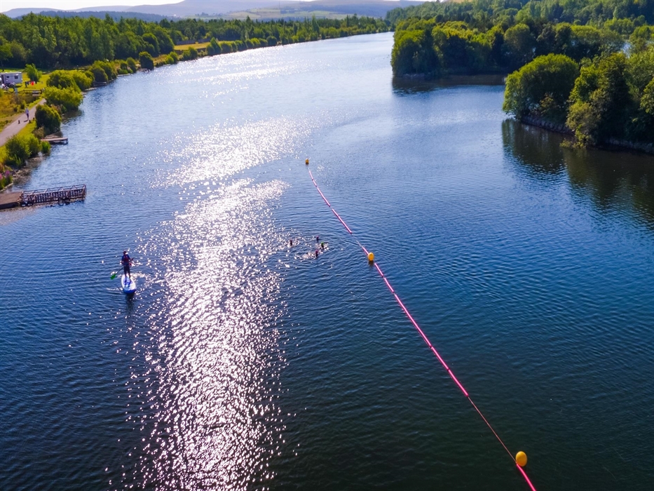 You can enjoy the lake and the fabulous scenery when you're stand up paddleboarding.