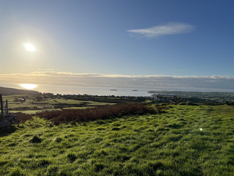 Pennant Igyn holidays, view from our land. Looking out over Abersoch