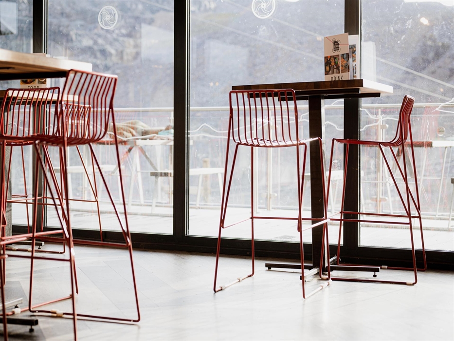 Inside Blondin Restaurant