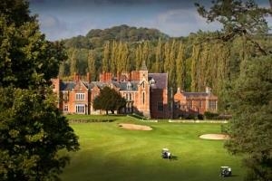 A view of the clubhouse at Rolls of Monmouth Golf Club