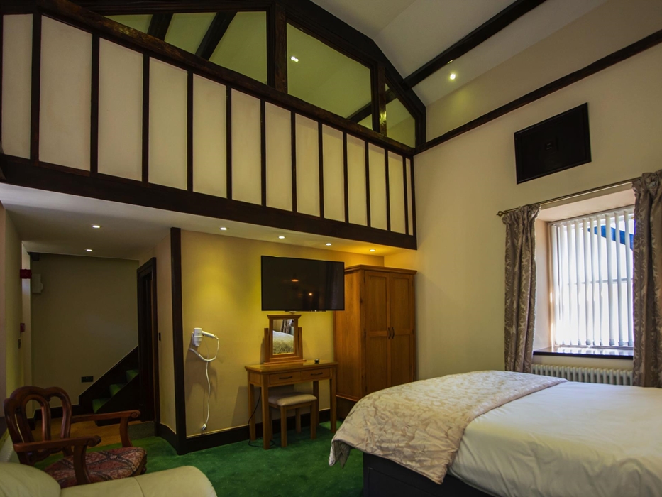 With Upstairs Sleeping