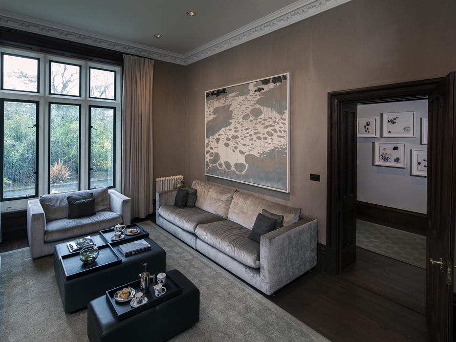 Penrhiw Priory Five Star Guest Accommodation, St Davids, Pembrokeshire. Lounge