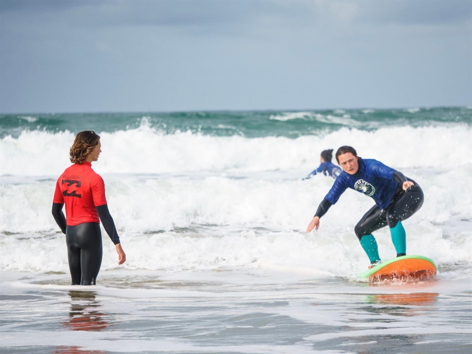 Surfing Lessons with Outer Reef in Pembrokeshire, Wales