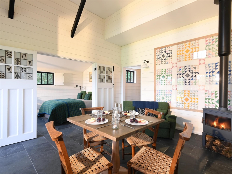 A journey of discovery that began in America has come full circle and found fruition on the Welsh Coastline. Walden Lodge is a hub of influences and