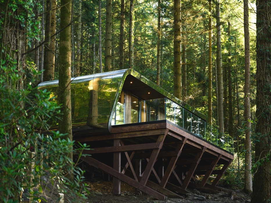 Zip World Forest Lodge side