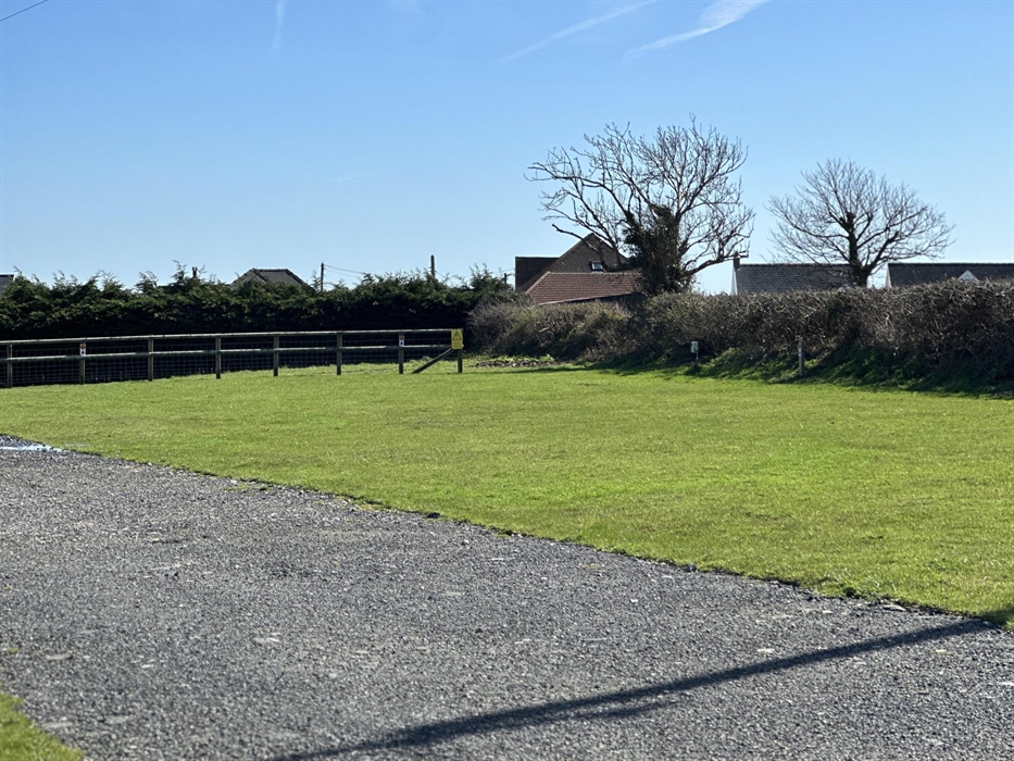 Our grass pitches in our camping field.