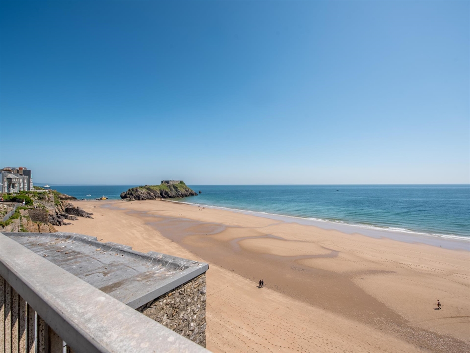 View from Tenby Rocks Terrace