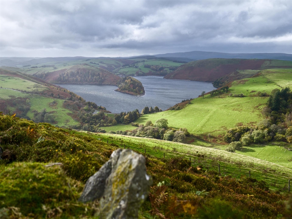 Llyn Clywedog from Y Fan