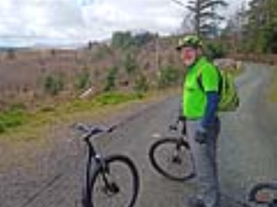 preparation to under take the Dragons Tale challenge on Kickbikes