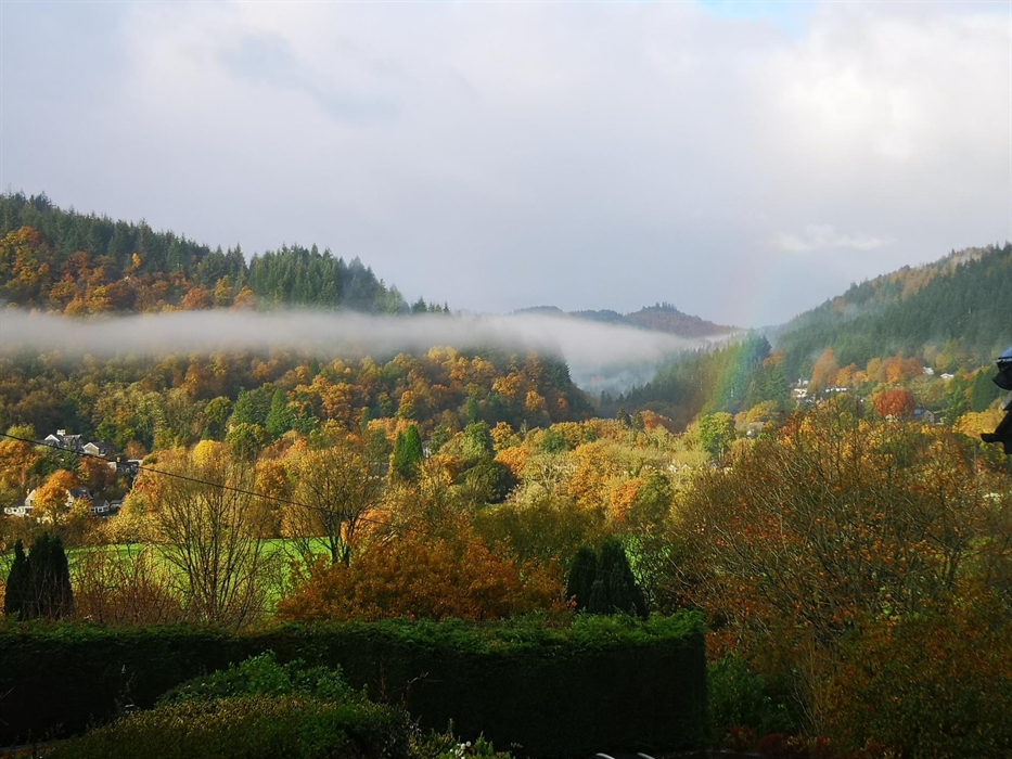 View over Betws Y Coed