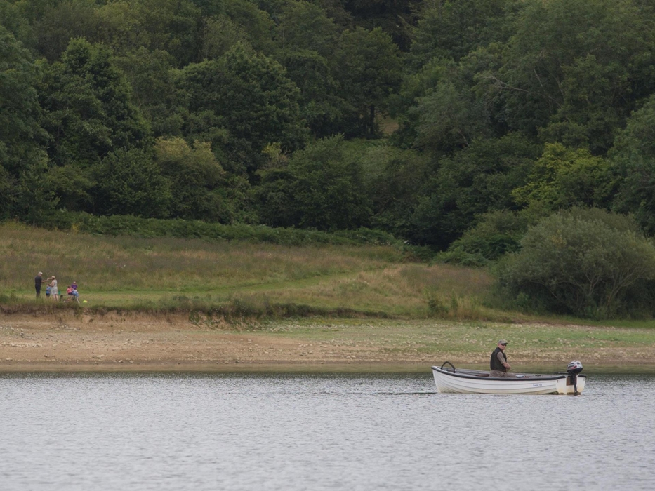 Fishing at Llandegfedd Lake