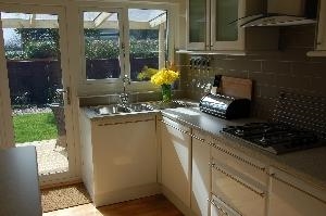 Thistleboon - kitchen opening onto verandah