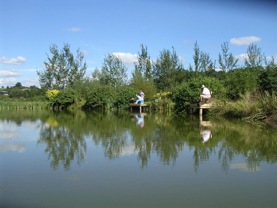 Fishing at Dolgead Hall