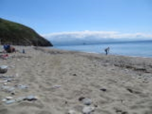 Criccieth Beach