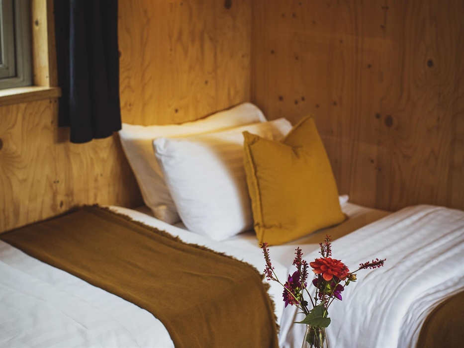 kids beds ready and waiting..