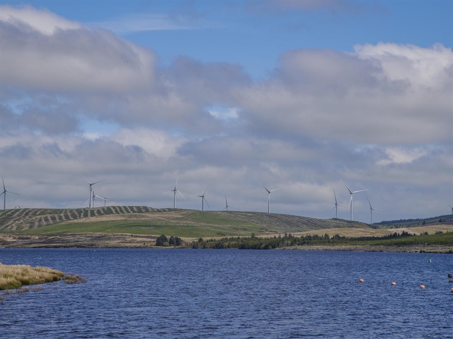 Llyn Brenig Lake and view