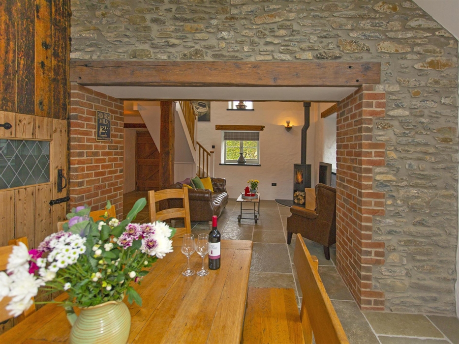 Kitchen looking through in to lounge