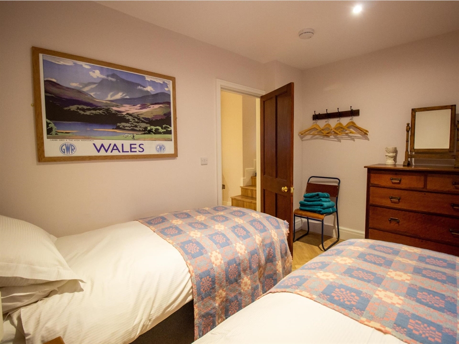 First floor twin bedroom, beds can be zipped together to make a king bed