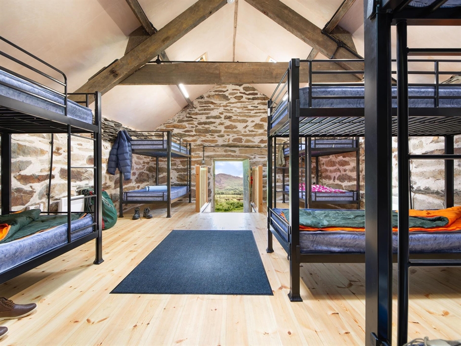 Beudy'r Gelli Bothy bunks