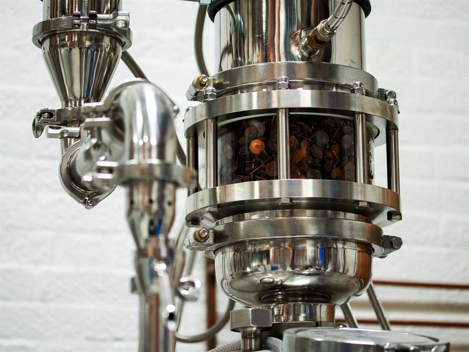 Dragon Steel Still at the Spirit of Wales Distillery