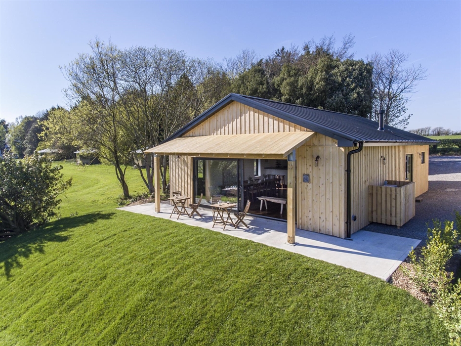 The Pavilion space was meticulously designed and built by us using ethically sourced materials, combining wonderful artisans.