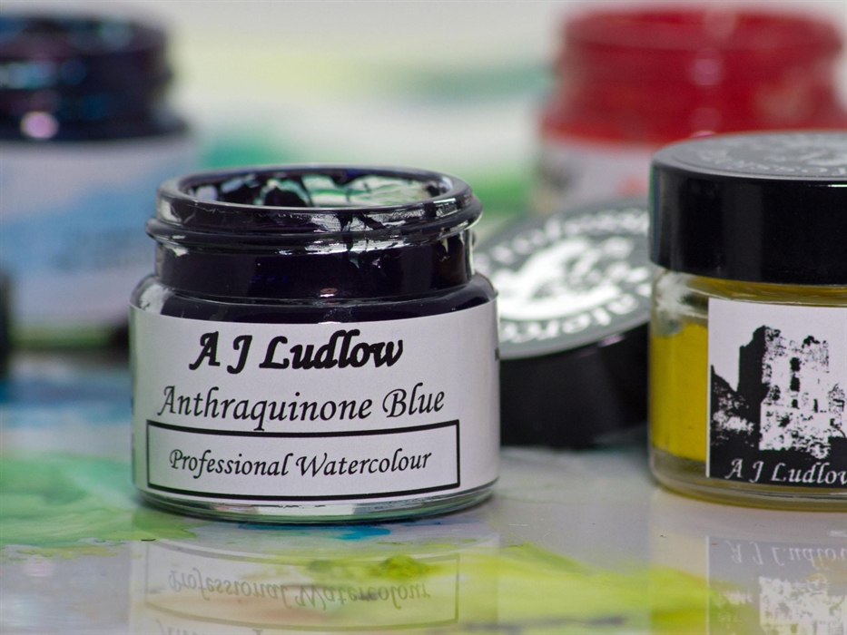 A J Ludlow Watercolours are bright and exquisite, with excellent permanence and light fastness, which ensures that the properties of each one are exce