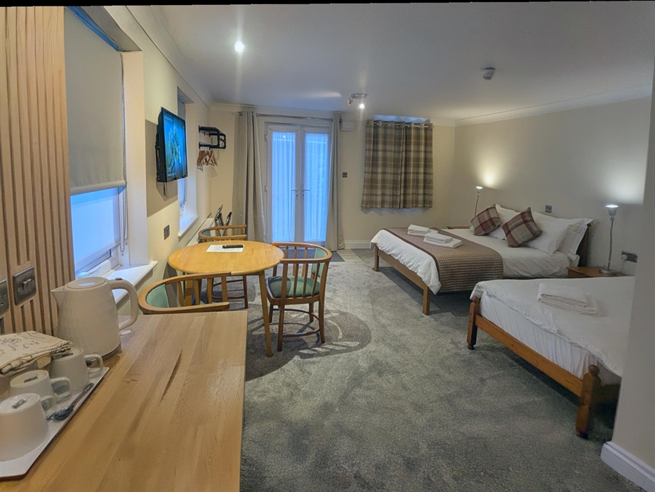 Rooms 7, 8 and 10. Beautifully renovated for a modern, comfortable stay at affordable prices here in Wales. 3 rooms, 3 views, 2 grounds floor and one