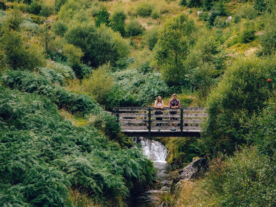 Blaen Hafren Falls Trail