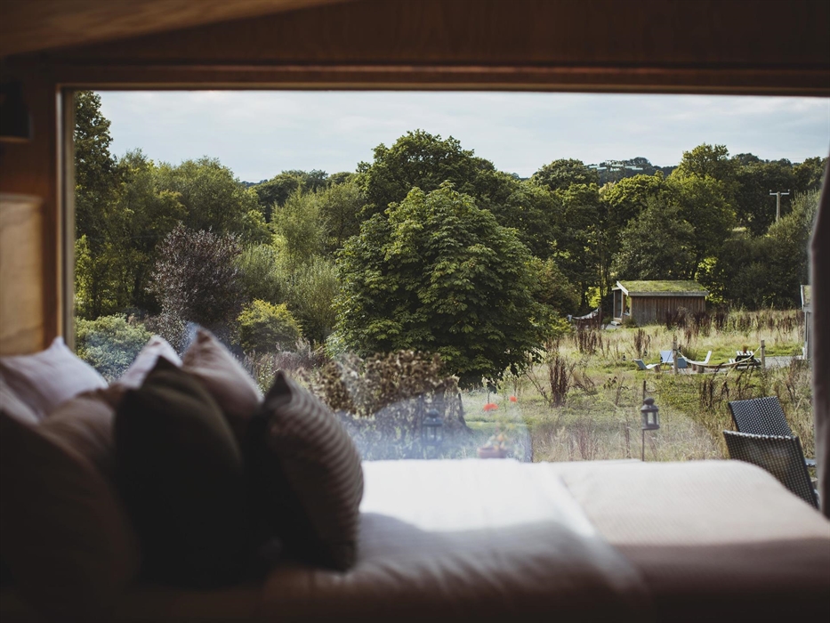 View from The Lookout cabin.