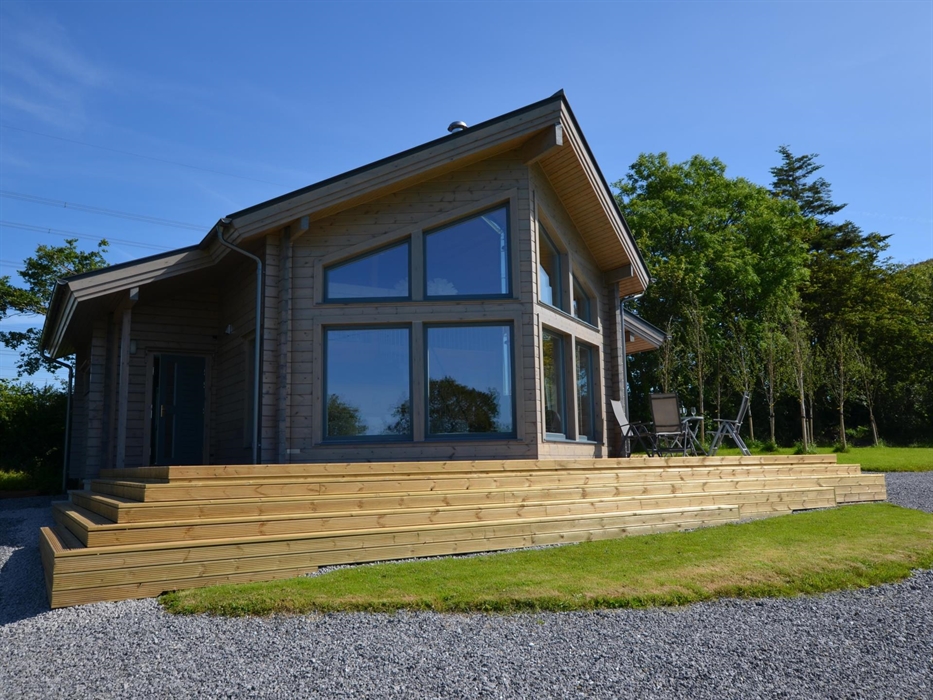 Showing decking area.