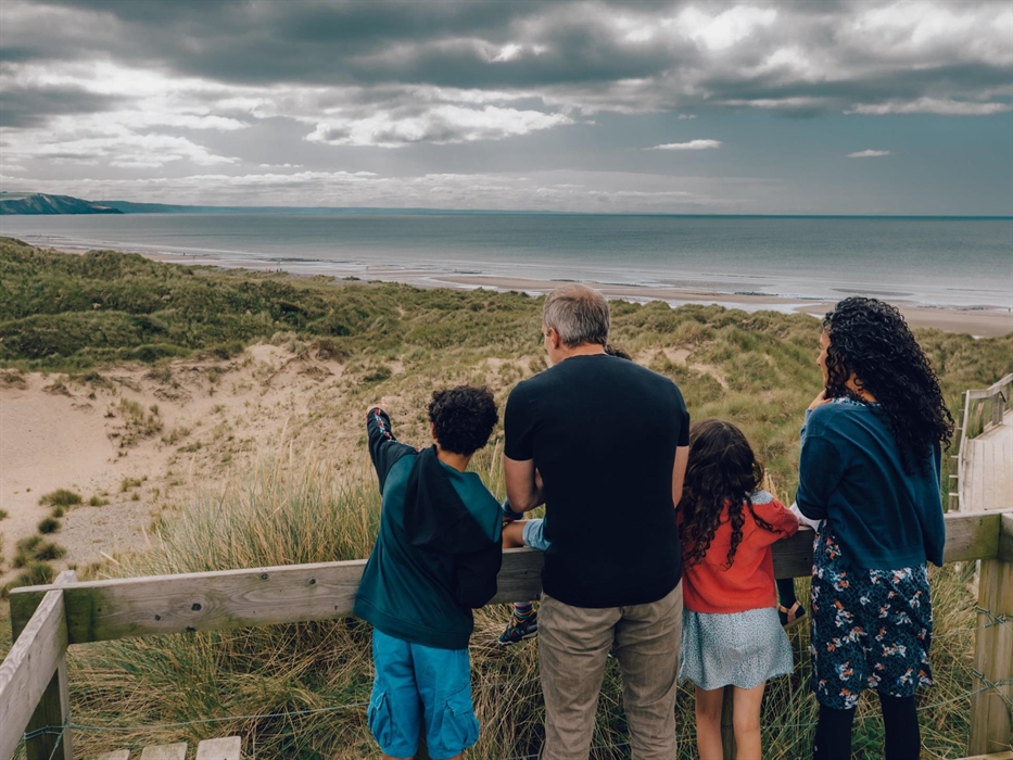 Viewpoint on boardwalk