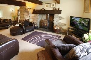 The Farmhouse Sitting Room at Clydey Cottages