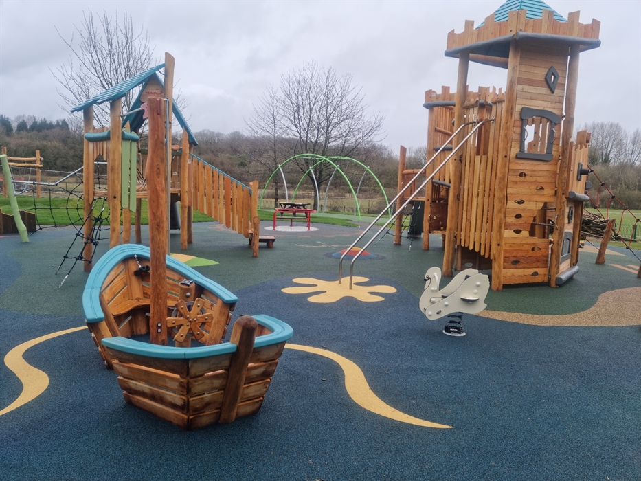 Play area at Cosmeston