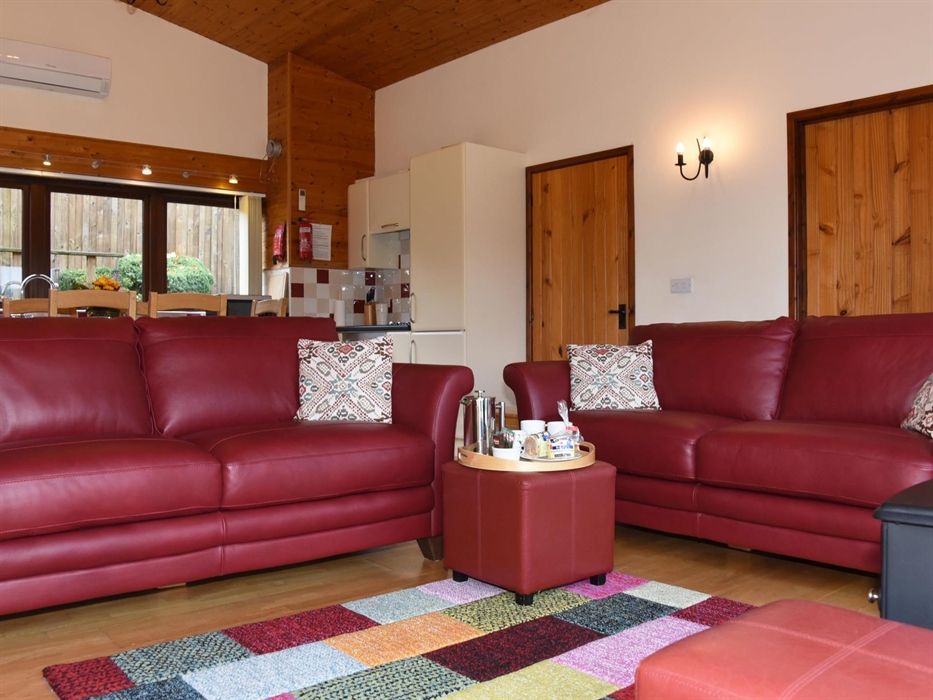 Ash Lodge and Sycamore Lodge spacious living area.