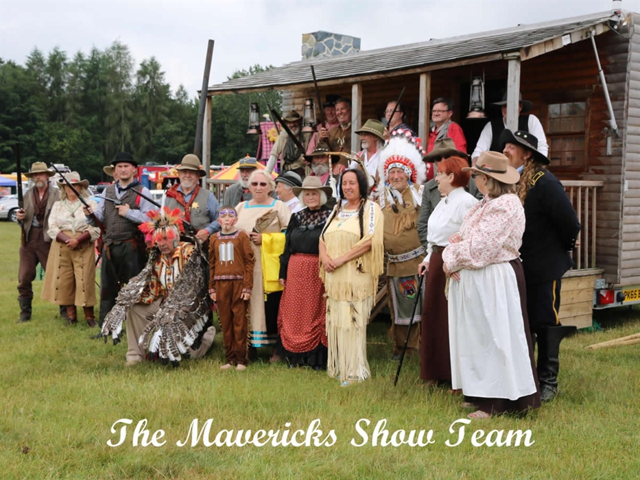 The Mavericks re-enactment team