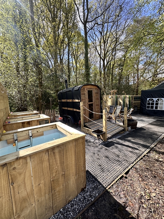 Wales highest rated outdoor sauna in the sun