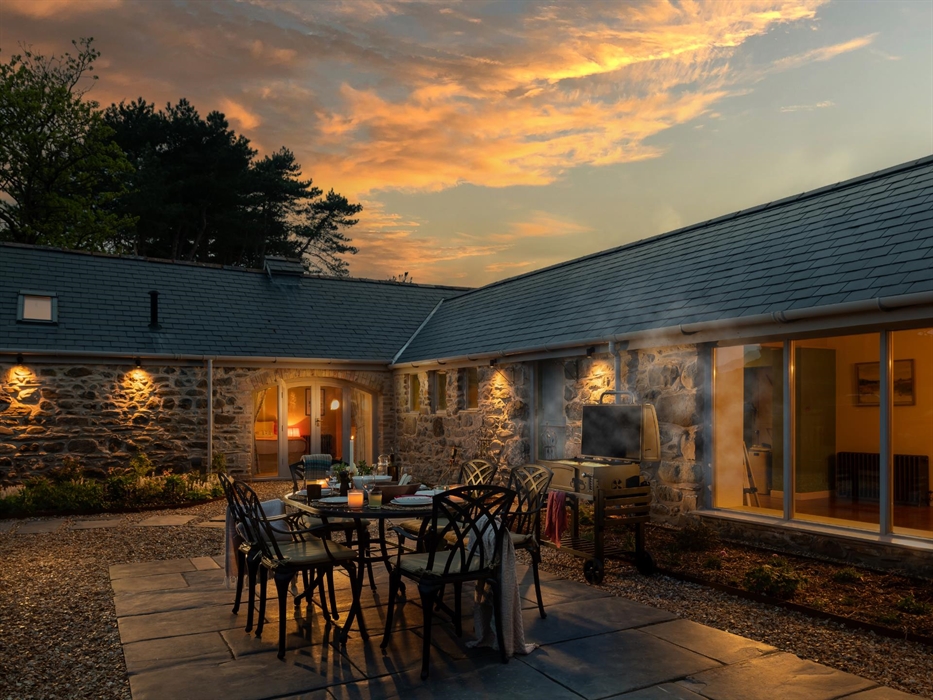 Outside Seating and BBQ