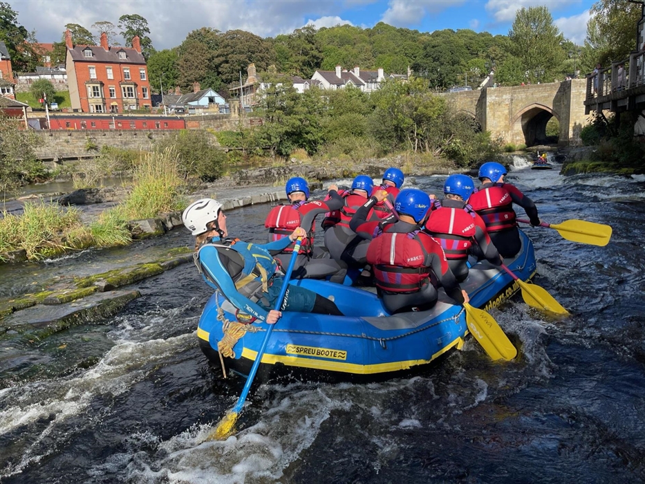 Rafting in Llangollen