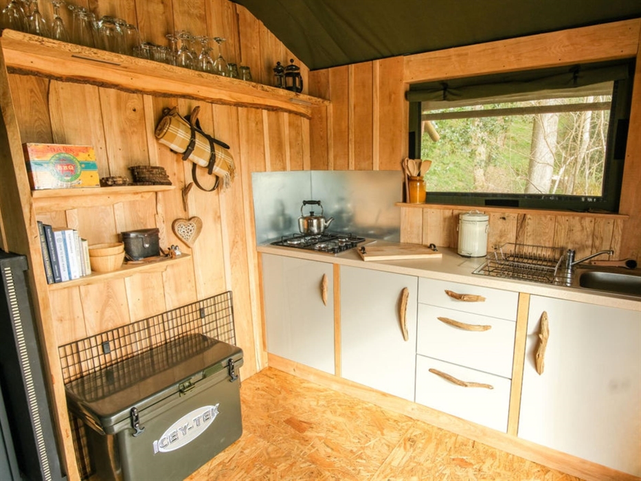 Glamping Holidays in the woods, Hay-on-Wye, Wales