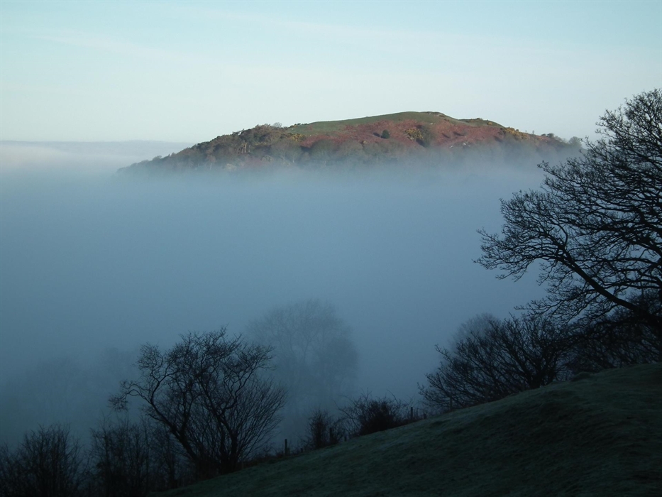 Moel y Gaer taken from cottage lane