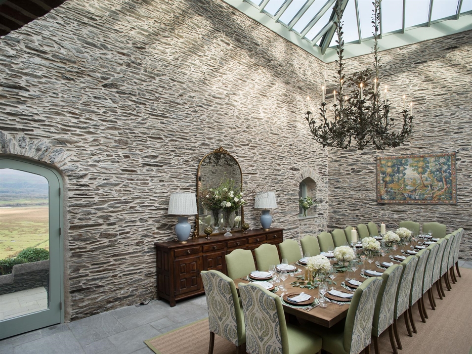 Glandyfi Castle Atrium